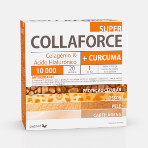 Collaforce Super + Curcuma – 20 carteiras – DietMed