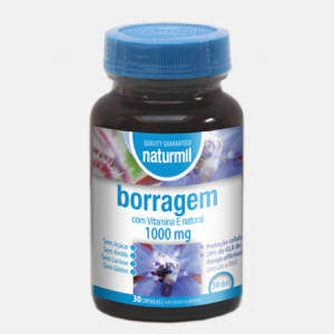 Borragem 1000mg – 30 cápsulas – Naturmil