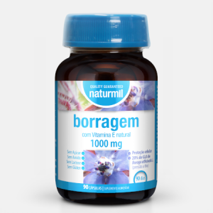 Borragem 1000mg – 90 cápsulas – Naturmil