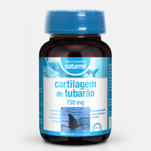 Cartilagem de tubarão 750mg – 180 cápsulas – Naturmil