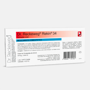 Rekin 34 – 10 ampolas – Dr. Reckeweg