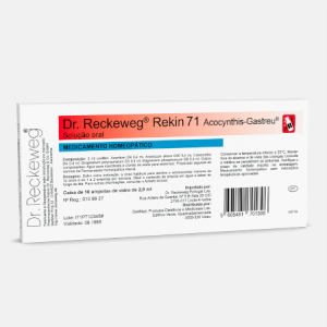 Rekin 71 – 10 ampolas – Dr. Reckeweg