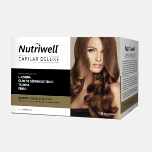 Nutriwell Capilar Deluxe – 30+30 cápsulas – Farmodiética