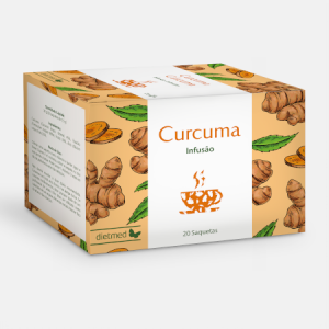 Infusão CURCUMA – 20 saquetas – DietMed