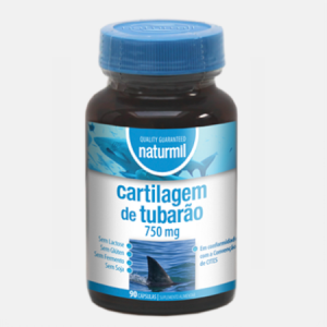 Cartilagem de tubarão 750mg – 90 cápsulas – Naturmil