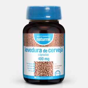 Levedura de Cerveja 400 mg – 90 cápsulas – Naturmil