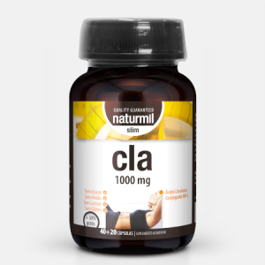 CLA 1000 mg – 40+20 cápsulas – Naturmil Slim