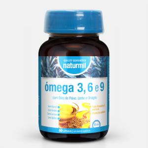 Ómega 3 6 9 – 60 cápsulas – Naturmil