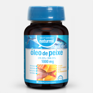 Óleo de Peixe 1000 mg – 60 cápsulas – Naturmil