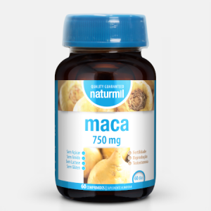 Maca 750 mg – 60 comprimidos – Naturmil