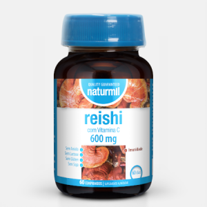 Reishi 600 mg – 60 comprimidos – Naturmil