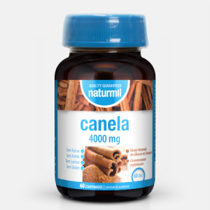 Canela 4000mg – 60 cápsulas – Naturmil