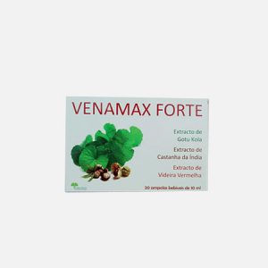 Venamax Forte – 20 ampolas – Natural e Eficaz