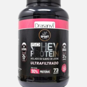 Whey Protein Isolado iogurte de morango – 2,2 kg – Drasanvi