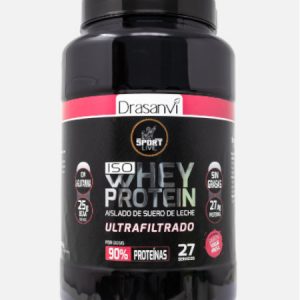 Whey Protein Isolado iogurte de morango – 800 gr – Drasanvi