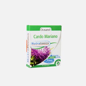 Nutrabasics Cardo Mariano Bio – 30 cápsulas – Drasanvi