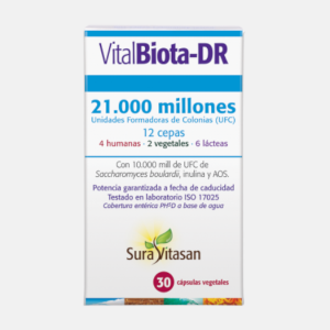 Vital Biota-DR – 30 cápsulas – Sura Vitasan