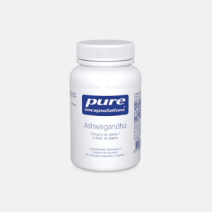 Ashwagandha – 60 cápsulas – Pure Encapsulations