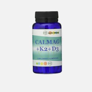 Calmag + K2 + D3 – 120 Cápsulas – Alfa Herbal