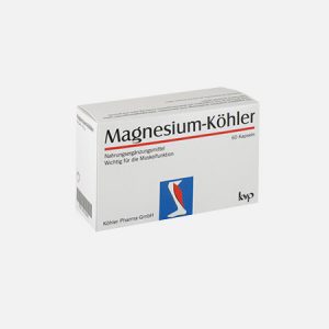 Magnesium-Köhler – 60 cápsulas – KVP