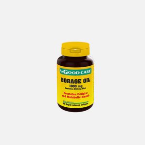 BORAGE OIL 1000mg – 50 cápsulas – Good Care