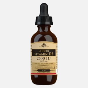 Liquid Vitamin D3 2500UI – 59ml – Solgar