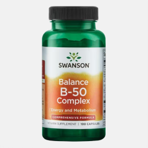 Balance B-50 Complex – 100 cápsulas – Swanson