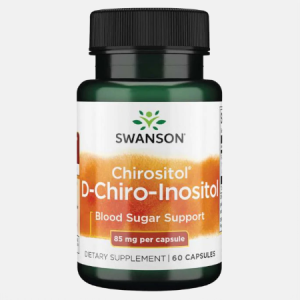 D-Chiro-Inositol – 60 cápsulas – Swanson