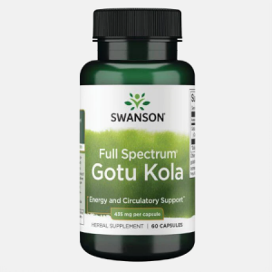 Full Spectrum Gotu Kola – 60 cápsulas – Swanson