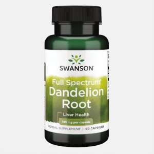 Full Spectrum Dandelion Root – 60 cápsulas – Swanson