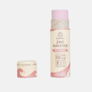 Zinc Sun Stick SPF 30 Retro Red – 30g – Suntribe