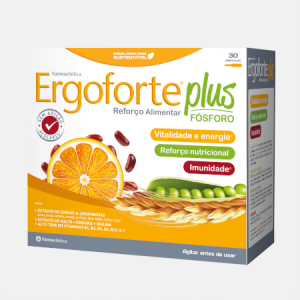 Ergoforte Plus – 30 ampolas – Farmodiética