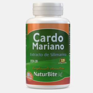 Extrato de Silimarina (Cardo Mariano) – 120 cápsulas – NaturBite