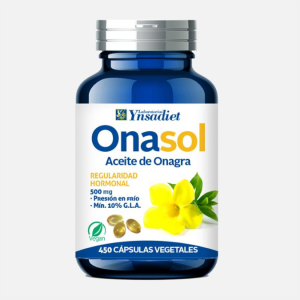 Onasol Óleo de Onagra – 450 cápsulas – Ynsadiet