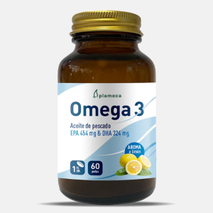 Ómega 3 Epa 454mg / DHA 324mg sabor Limão – 60 cápsulas – Plameca