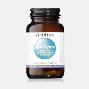 KiwiZyme with Aloe vera – 30 cápsulas – Viridian