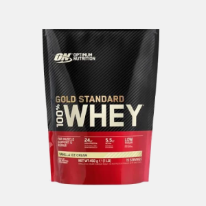 ON 100% Whey Gold Standard Vanilla Ice Cream – 450g – Optimum Nutrition