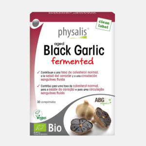 Black Garlic fermented – 30 comprimidos – Physalis