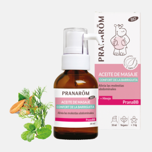 PRANABB Óleo de Massagem Conforto digestivo BIO – 15ml – Pranarom