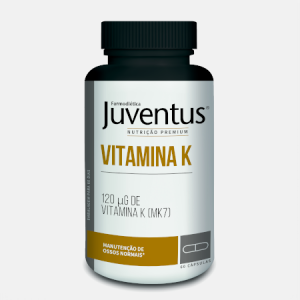 Juventus Premium Vitamina K – 60 cápsulas – Farmodiética