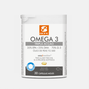 OMEGA 3 350 Tripla Ação 35/25 – 30 cápsulas – Biofil