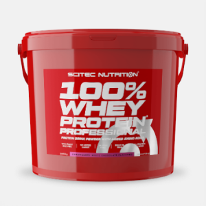 100% Whey Protein Professional Strawberry White Chocolate – 5000g – Scitec Nutrition