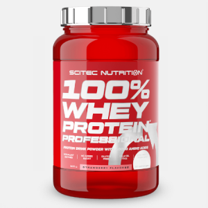 100% Whey Protein Professional Strawberry – 920g – Scitec Nutrition