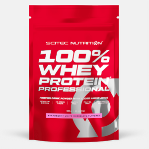 100% Whey Protein Professional Strawberry White Chocolate – 500g – Scitec Nutrition