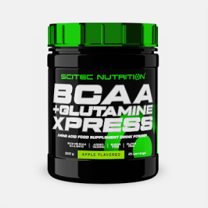 BCAA+Glutamine Xpress Apple – 300g – Scitec Nutrition