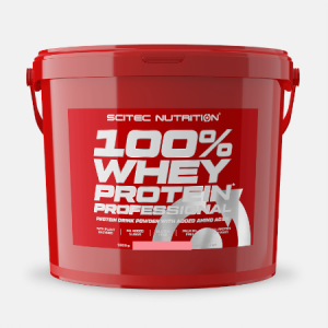 100% Whey Protein Professional Strawberry – 5000g – Scitec Nutrition