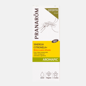 AROMAPIC Sinergia Citronela + BIO – 30ml – Pranarom