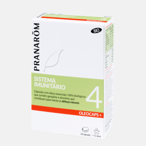 Sistema imunitário 4 BIO – 30 cápsulas – Pranarom