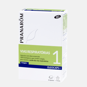 Vias respiratórias 1 BIO – 30 cápsulas – Pranarom