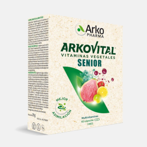 Arkovital Sénior – 60 cápsulas – Arkopharma